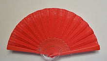 Load image into Gallery viewer, Sangallo Lace Fan - Red