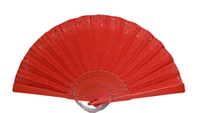 Load image into Gallery viewer, Sangallo Lace Fan - Red
