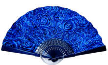 Load image into Gallery viewer, Patterned Cotton Fan - Starry Night